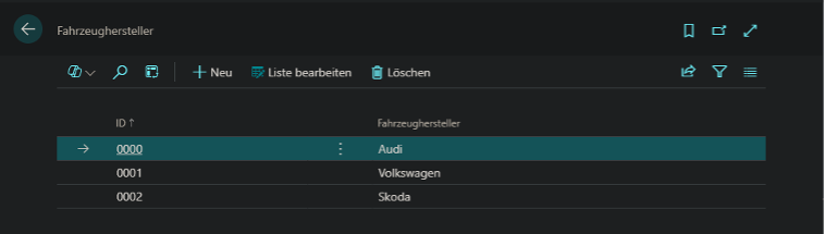 Kachel "Einstellungen Posteingang"